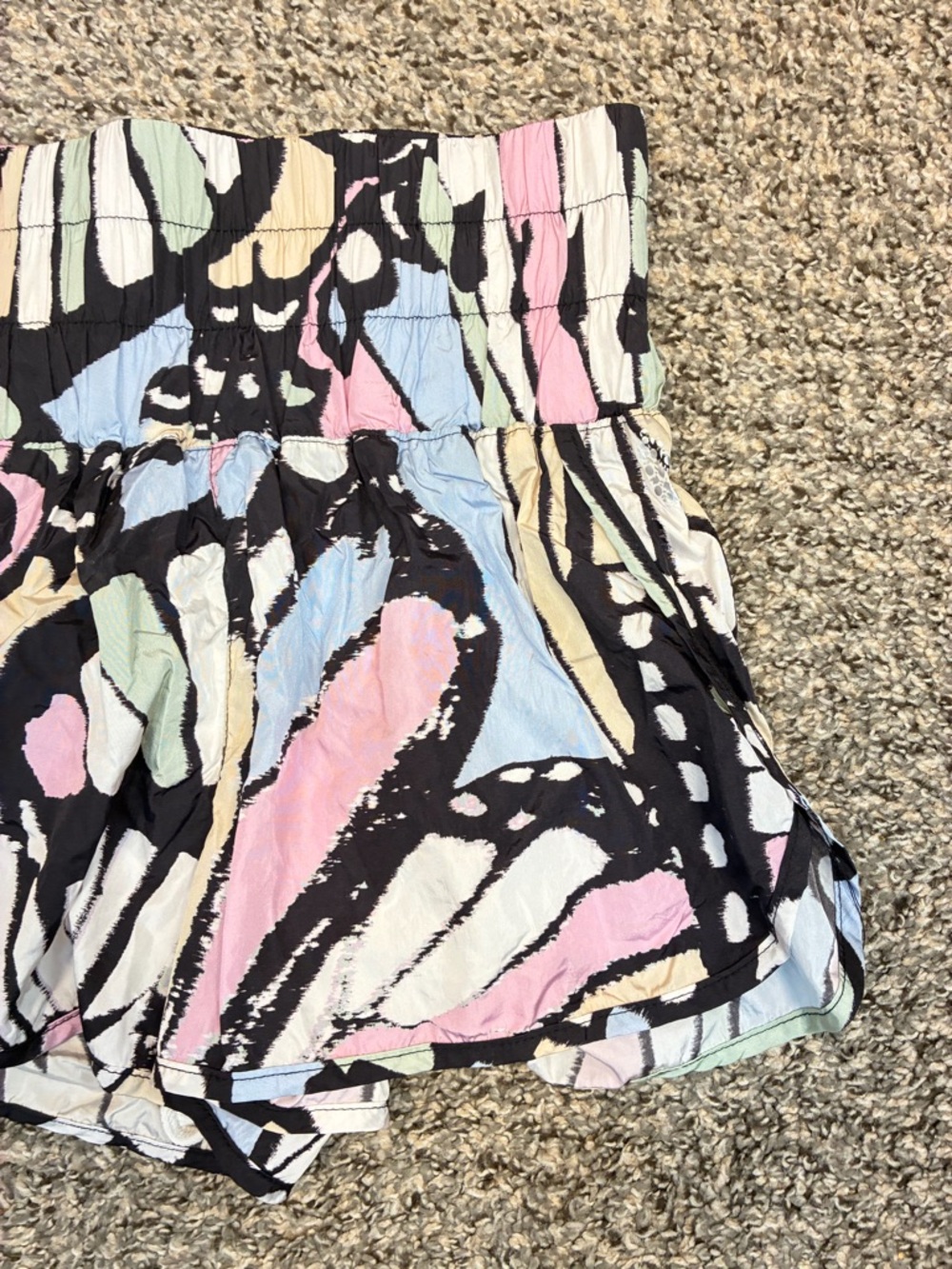 Free People Movement Way Home Butterfly Print Shorts - Picture 12 of 12